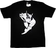 Marvel Comics X-Men Wolverine Woof Black T-Shirt Tee