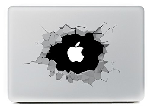 iCasso 3D Wall Removable Vinyl Decal Sticker Skin for Apple Macbook Pro Air Mac 13