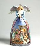 Jim Shore Jim Shore Angel with Nativity Christmas Figurine