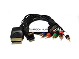 4 in 1 Component Cable For Wii Xbox 360 PS3/PS2 - 5FT (Gold Plated)