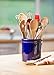 American Mug Pottery Ceramic Utensil Crock Utensil Holder, Made in USA, Blue