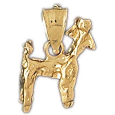 Cheap Girls Jewelry Dazzlers Solid 14k Gold 3D Affen Pinscher Dog Charm Pendant Available in three colors from jewelsberry (weights: 1.7 grams only) For Sale