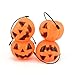 Adorox Small Mini Plastic Jack O Lantern Pumpkin Halloween Party Favor Candy Bucket Table Decoration Props (12)