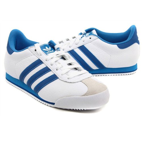 NEW ADIDAS ORIGINALS KICK RETRO TRAINER FASHION MENS WHITE LEATHER