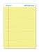 Quality value Evidence Legal Pad Canary 8.5X11.75 By Ampad