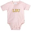 LSU - Pink Baby Creeper