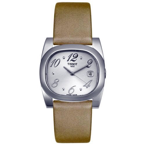 Tissot Women's T0093101703700 T-Moment Beige Fabric Watch
