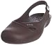 crocs Women's Olivia Slingback Flat,Brown,8 M