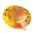 Citrine 14x12 MM Oval Checkerboard Cut: 7.27 Carats