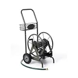 Liberty Garden Products 4-in-1 Multi-Purpose Two Wheel Garden Hose Reel With 200-Foot Hose Capacity 698-1-Bronze