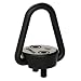 American Drill Bushing 34030s Flip-Flop Hoist Ring with 2 Screws, Chrome Moly Steel w/ Black Oxide finish, G Thread Size 5/16", 2000 lbs Working Load Limit, 5/16" Diameter Ring