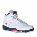 Nike Air Jordan 5 Retro white/blue/red 136027103