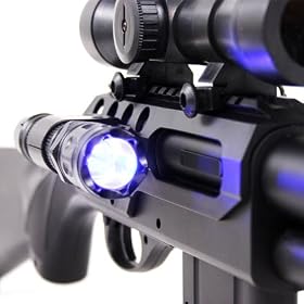 HEAVY Double Eagle M47 A2 AWESOME Airsoft Gun Pump Action Shotgun 330 FPS FAST!!! w/ LASER LIGHT LOADED