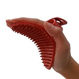 2-TECH Striegel Massage Enthaar Handschuh