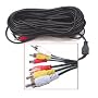 Q-See QS60F Audio, Video & Power 60 Foot Extension RCA Cable