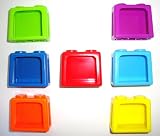 New Gogos Crazy Bones Series 5 Superstars Display Cubes x7 (All 7 different colors)