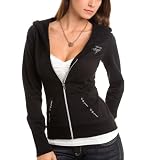 G by GUESS Silver Knit Hoodie