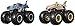Hot Wheels Monster Demo Doubles Trucks 2 Pack - Styles May Vary