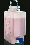 Nalgene HDPE Rectangular Carboys with Spigots; Capacity: 2.25 gal. (9L)