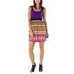 Juniors' Xhilaration&reg; Poplin Tank Dress - Purple/Fuchsia