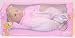 Caucasion Blue Eyes Zapf Creation 18 Inch Chou Chou Play Doll White with Pink Sleeper...