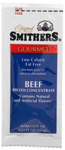 Smithers Beef Broth Concentrate, 200-Count 0.33-Ounce Packet (Pack of 200)