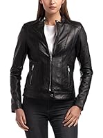 Best Mountain Cazadora Piel Celenia (Negro)