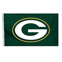 NFL Green Bay Packers Logo Only 3-by-5 Feet Flag with Grommetts
