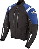 JOE ROCKET ATOMIC 4.0 BLUE/BLACK WATERPROOF JACKET! SMALL