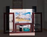 Dark Brown TV Stand By Coaster Furniture