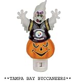 5" NFL Tampa Bay Buccaneers Halloween Ghost Night Light