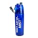O2COOL Mist 'N Sip 20 Oz Hydration Bottle in BLUE