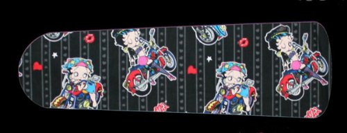 BIKER BETTY BOOP 42 CEILING FAN W/LIGHT