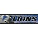 Detroit Lions - Helmet & Name Bumper Sticker