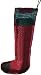 Reg. Holiday Thistle Sack Red And Green