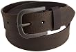 Dickies Mens 38mm Leather Belt With Two Row Stitch