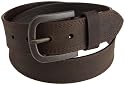 Dickies Mens 38mm Leather Belt With Two Row Stitch