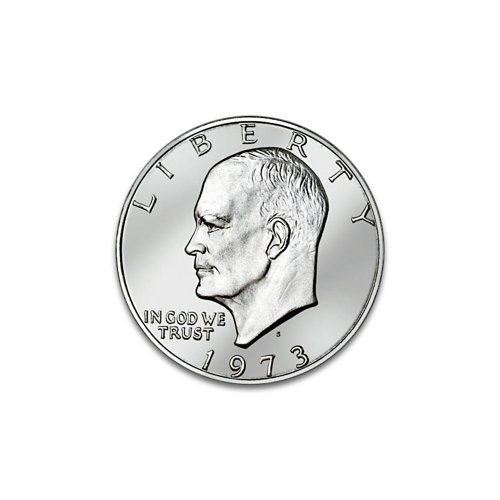 Coin: The Lowest Mintage Eisenhower Silver Dollar Coin by Ashton Drake