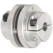 Lovejoy Mini Disc Coupling, MDSD Type, Single Disc Clamp Style, Aluminum Hubs and Stainless Steel Discs, Complete Coupling