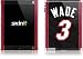 Skinit D. Wade - Miami Heat #3 Vinyl Skin for Apple iPad 2