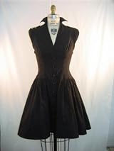 Jacquard Muscle Sleeve Dress