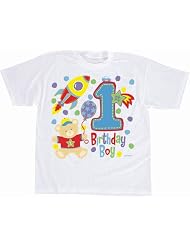 Hug And Stitches Boy Baby T Shirt
