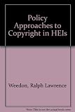 Policy approaches to copyright in HEI's