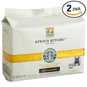 Starbucks Africa Kitamu Coffee (Bold), 12-Count T-Discs for Tassimo Coffeemakers (Pack of 2) [Amazon Frustration-Free Packaging]