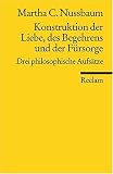 Konstruktion der Liebe, des Begehrens und der F�rsorge