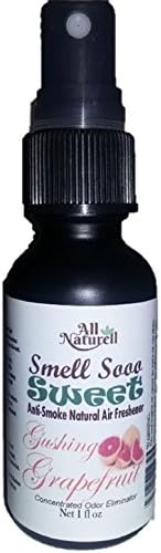 Smell Sooo Sweet Natural Smoke &amp; Odor Elminator Concentrated Car &amp; Room Instant Deodorizer (Gushing Grapefruit)