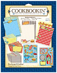 Backyard Grillin' Recipe Scrapbooking Kit