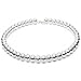 10mm Large Shiny Polished Italian .925 Sterling Silver Round Ball Bead Necklace Available in 5mm-10mm Width and 16