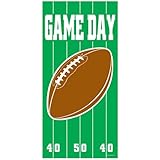 Game Day Football Door Cover Party Accessory (1 count) (1/Pkg)
