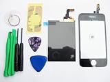 Apple Iphone 3g LCD + Digitizer Glass Replacement/repair, Includes 7 Tools, 3m Adhesive, Mirror Screen Protector & Video Instructions! (11 Piece Kit/set)